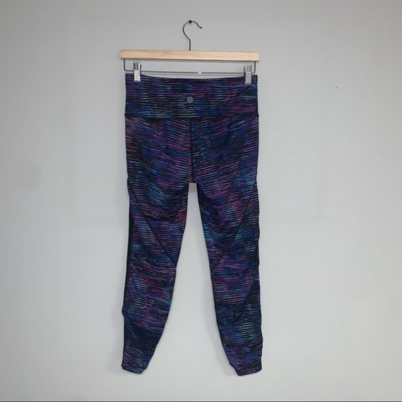 Athleta Leggings‎ Size Small Interstellar High-Rise Mesh Chaturanga Tight 7/8 - Picture 6 of 11